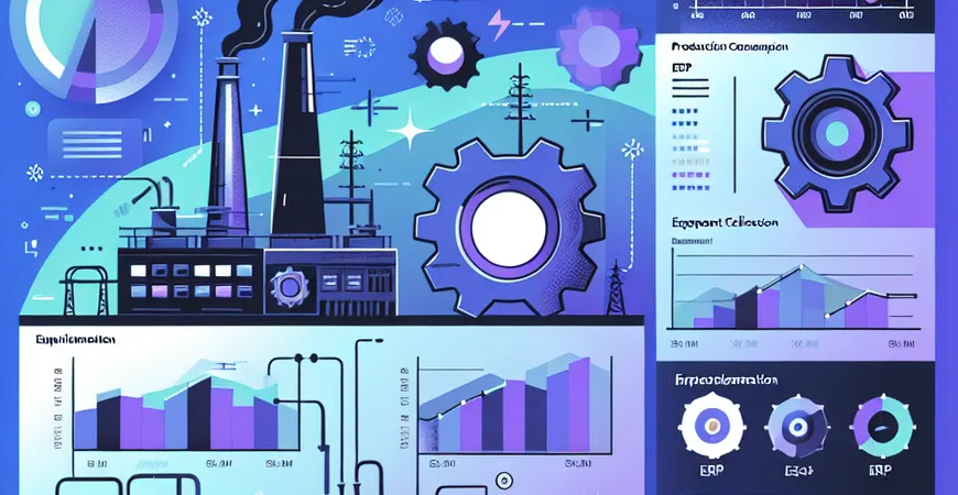 生产能耗管理 ERP 实施：设备数据采集与报表生成